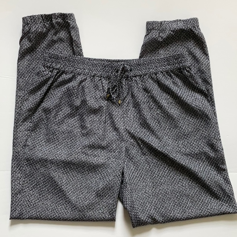 Michael Kors Women’s Joggers Navy White Size 10